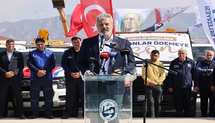 HATAY’IN YENİDEN DOĞUŞUNUN SEMBOLÜ: 1000 YENİ ARAÇ!