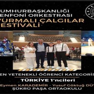 ERZİN’İN GURURLARI: Sami Eymen Karademir ve Yusuf Göktuğ Düyanlı!