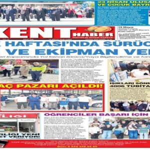 YEŞİLKENT HABER GAZETESİNİN 348. SAYISI!
