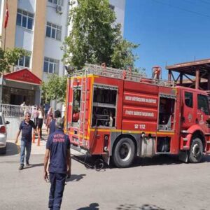 ERZİN HÜKÜMET KONAĞI’NDA YANGIN TATBİKATI YAPILDI!