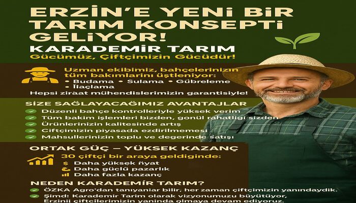 ERZİN’E YENİ BİR KONSEPT GELİYOR!