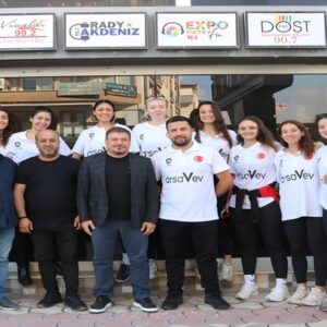 HATAY VOLEYBOL SPOR KULÜBÜ’NDEN HATAY GAZETECİLER CEMİYETİ’NE ZİYARET!