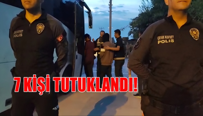ERZİN’DE SİLAHLI KAVGAYA KARIŞAN 7 KİŞİ TUTUKLANDI!