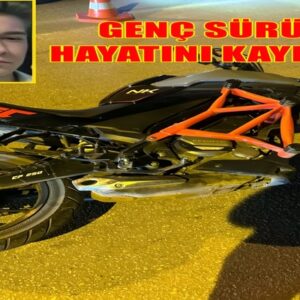 DÖRTYOL’DA MOTOSİKLET KAZASI! 20 YAŞINDAKİ GENÇ SÜRÜCÜ HAYATINI KAYBETTİ!