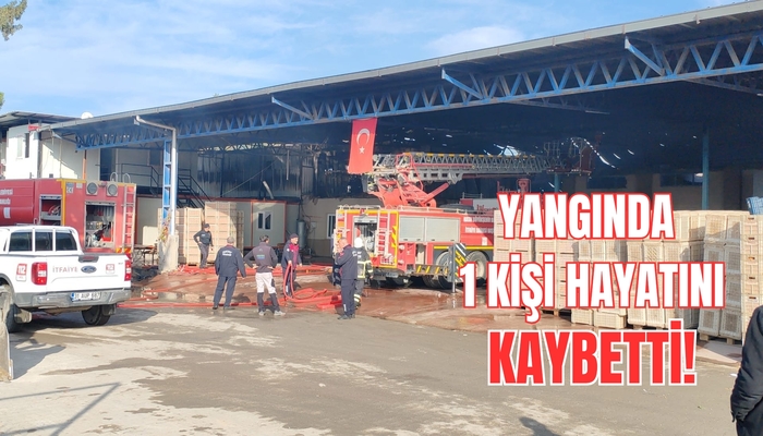 ERZİN’DE GECE ÇIKAN YANGINDA 1 KİŞİ HAYATINI KAYBETTİ!
