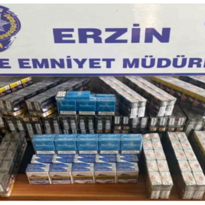 ERZİN’DE OTOMOBİL İÇERİSİNDE GÜMRÜK KAÇAĞI 510 PAKET SİGARA ELE GEÇİRİLİDİ!