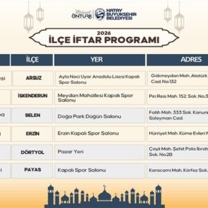RAMAZAN’IN BEREKETİ 15 İLÇEDE GÖNÜLLERE YAYILACAK!