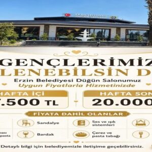 YENİ DÜĞÜN SALONU HİZMETE GİRDİ!